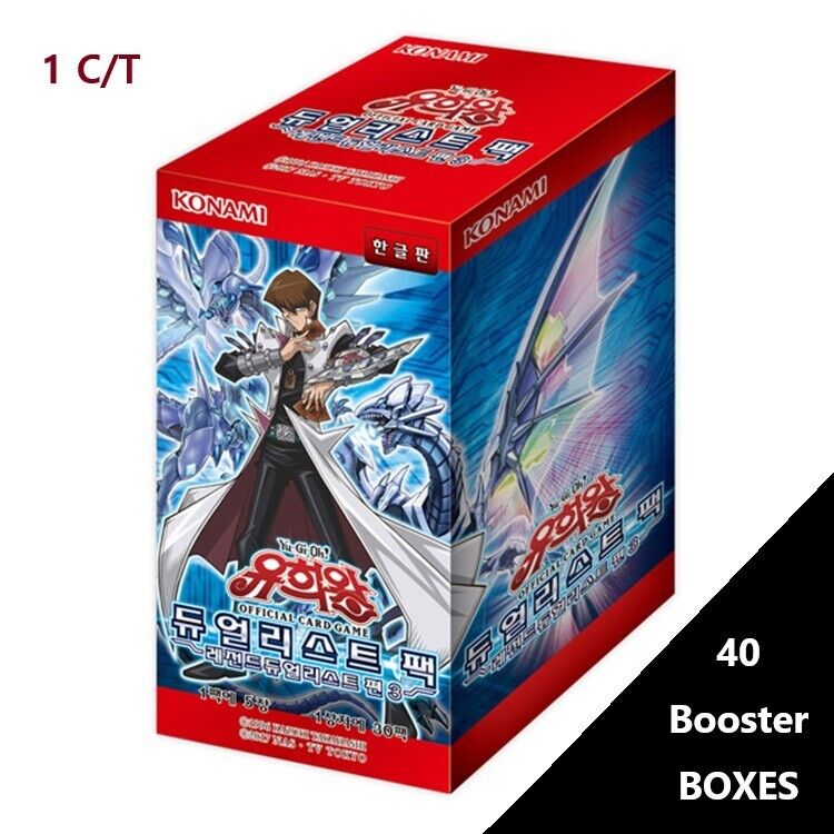 Duelist Pack: Legend Duelist 3 Booster Box YuGiOh OCG  Korean ( 1 box  40 ea )
