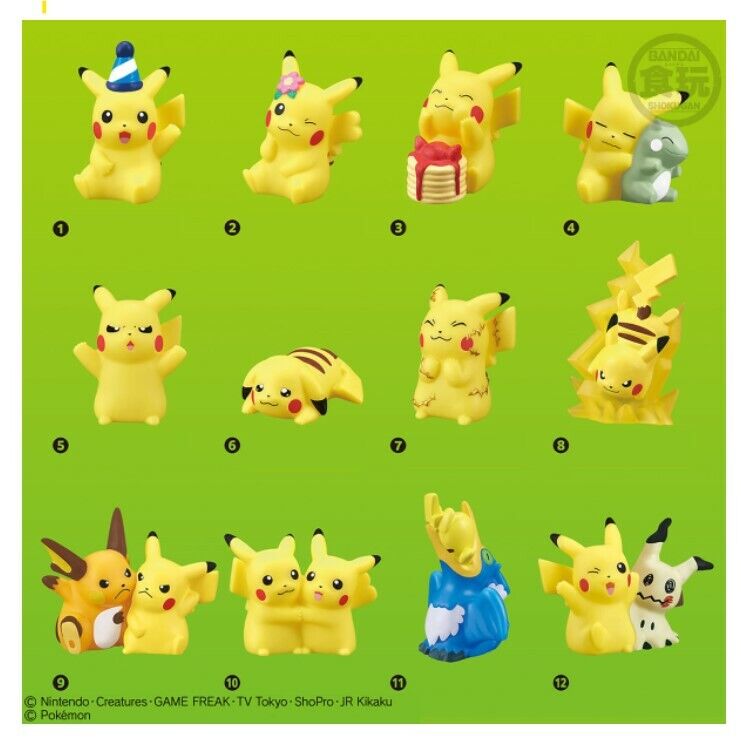 BANDA Pokemon Kids Pikachu PikaPika Finger Pikachu Pika Pika Assembly! #12