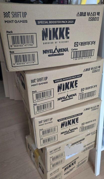 Nikke Nivel Arena SB01 Special Booster Sealed Case Factory New Korean