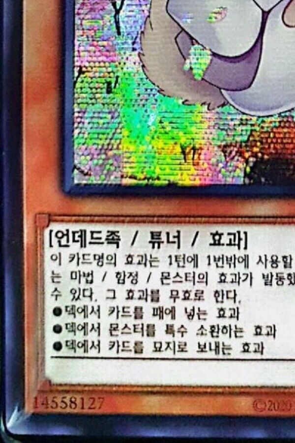 Ash Blossom & Joyous Spring Secret Rare Yugioh OCG Korean  RC03-KR010