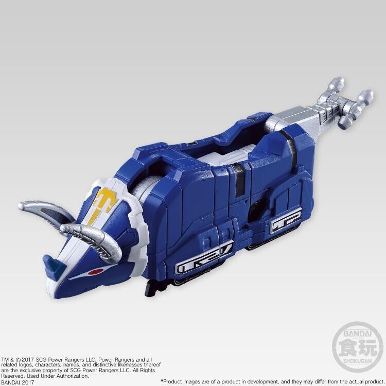 Megazord scale model kit Bandai Super Mini PLA Mighty Morphin Power Rangers