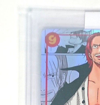 Shanks OP01-120 SEC Manga Parallel Alt art ONE PIECE Card Game excellent Korean