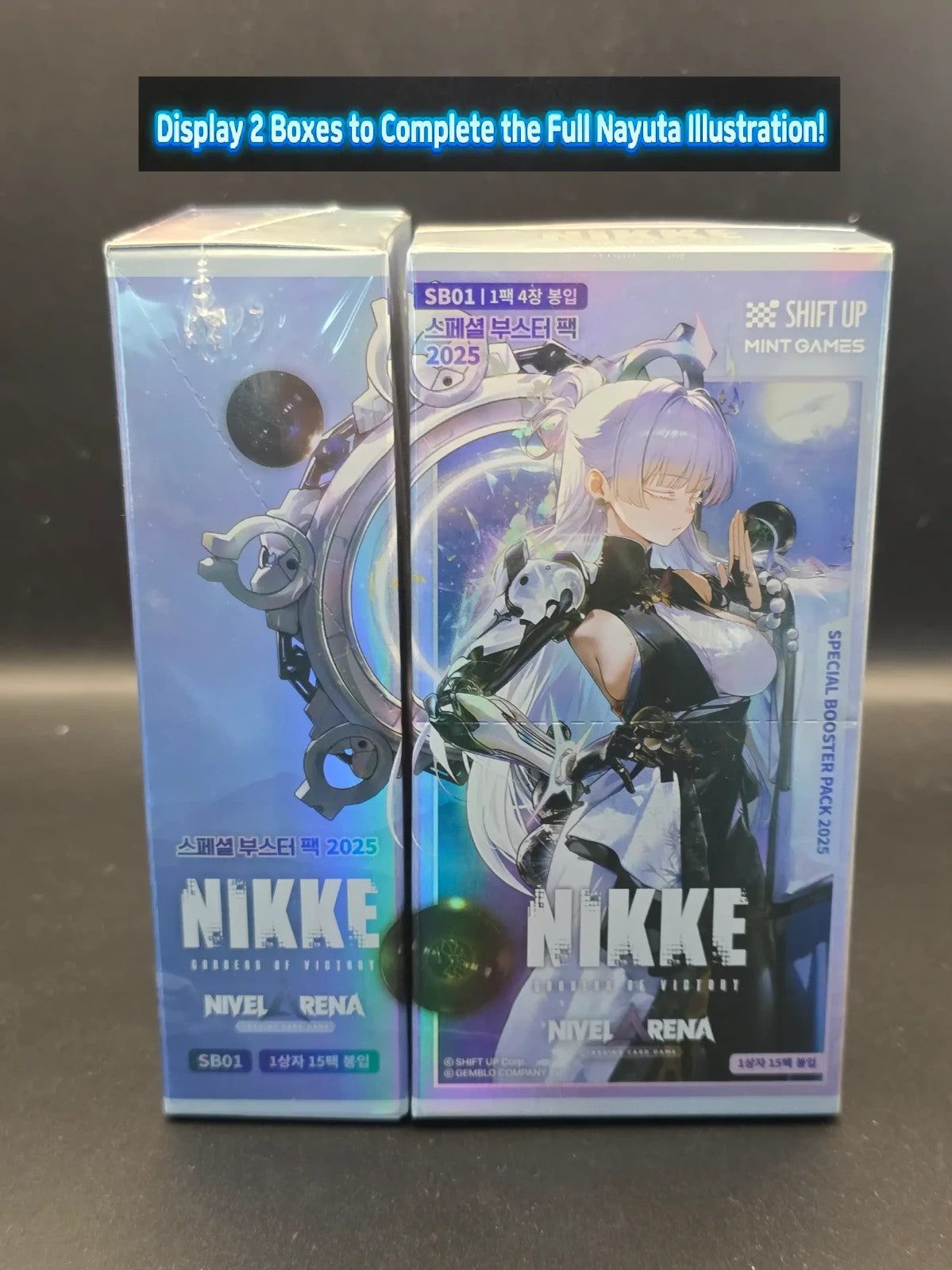 Nikke Goddess of Victory Nivel SB01 Special Booster Box Sealed Korean version