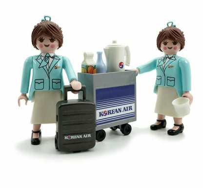 [Playmobil] Playmobil Korean Air Exclusive edition Flight Attendant 4-99 71018