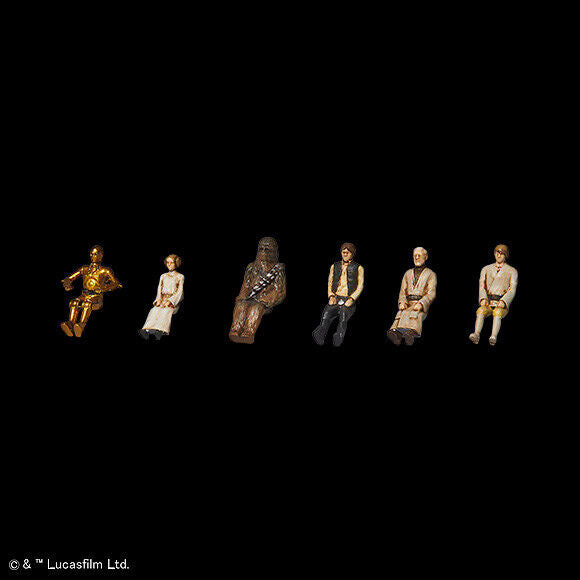 PG Millennium Falcon plastic model kit BANDAI Star Wars LED Kit included