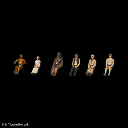 PG Millennium Falcon plastic model kit BANDAI Star Wars LED Kit included