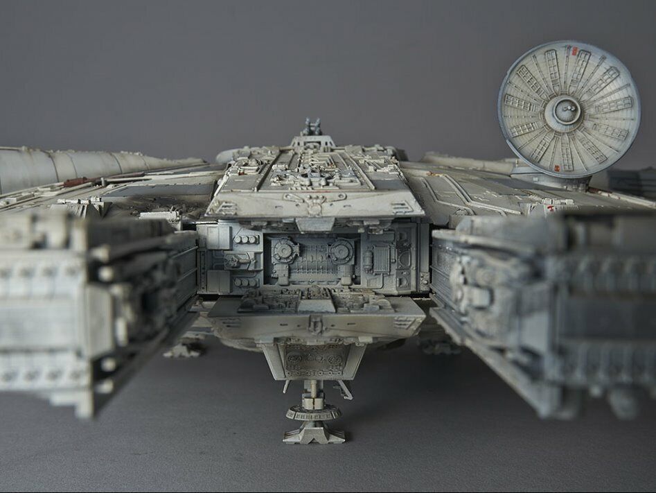 PG Millennium Falcon plastic model kit BANDAI Star Wars LED Kit included