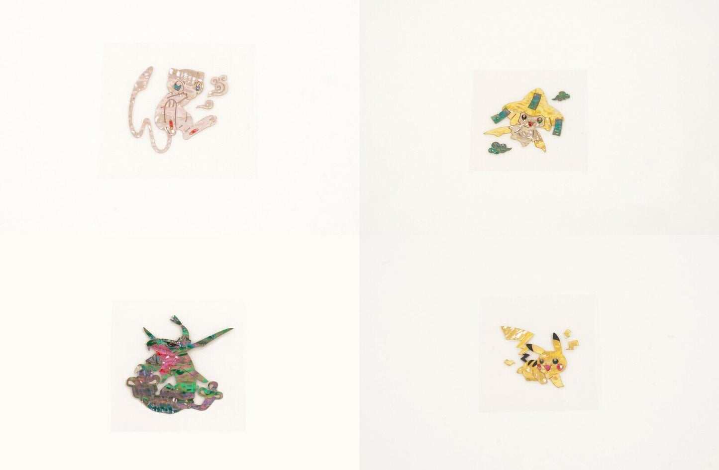 Pokemon Sticker [Hanbok Edition] mother-of-pearl lacquerware sticker