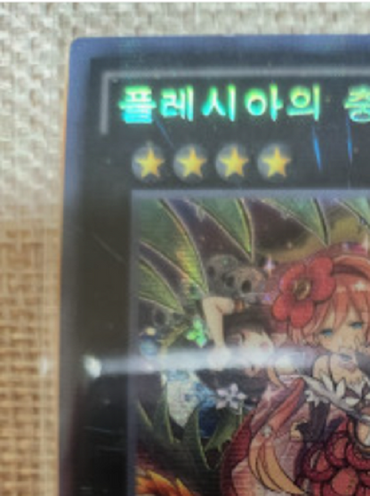 Traptrix Rafflesia Secret Rare Yugioh OCG BOSH-KR085 Korean