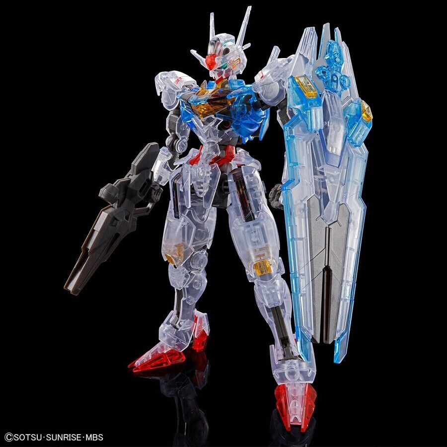 HG 1/144 Gundam Aerial Clear Color Assembled Witch from Mercury Limited Edition
