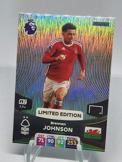 Panini Adrenalyn XL Premier League 2024 Brennan Johnson Limited Edition