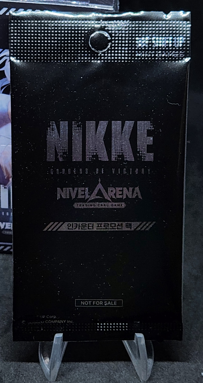 BT01 Nivel Arena Nikke Promo Rapi Dolla Diesel Maiden Moran Holo Korean version
