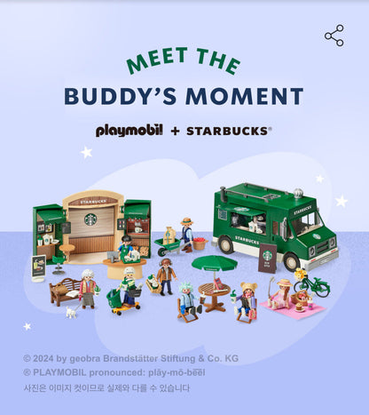 Starbucks Korea Exclusive 2024 Playmobil figures special edition