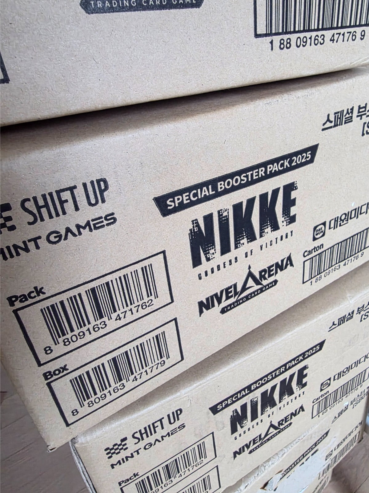 Nikke Nivel Arena SB01 Special Booster Sealed Case Factory New Korean