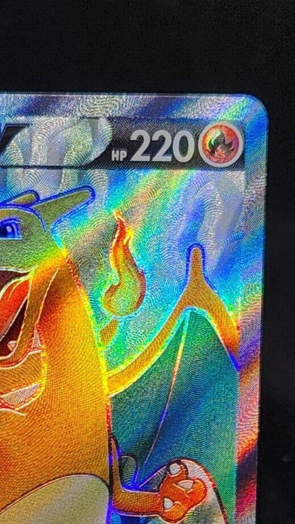 EX/NM Pokemon Cards Charizard V Super Rare (SR) 102/100 S9 Japanese star birth