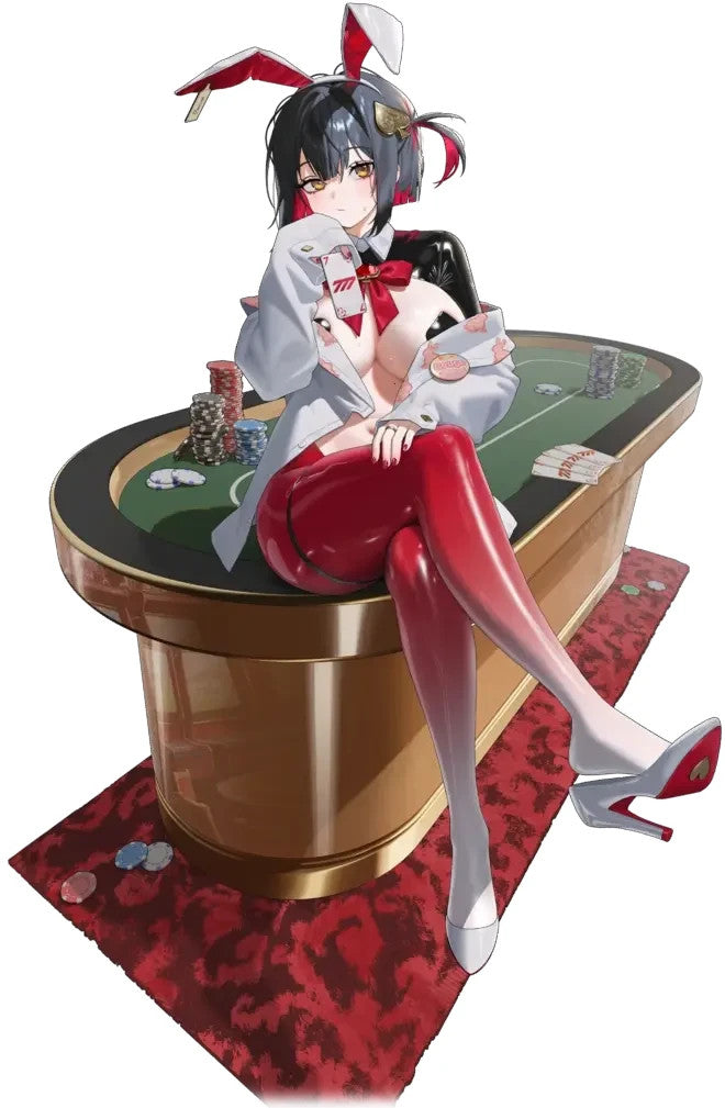 Nikke Goddess of Victory Rouge Unlucky Rabbit SB01-001 SPR Sign Holo KR NM