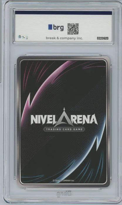 Rapunzel Pure Grace BT02 Graded 9 Nikke Nivel Arena Korean Promo Card