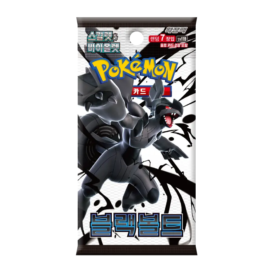 sv11b Black Volt Booster Box Korean version