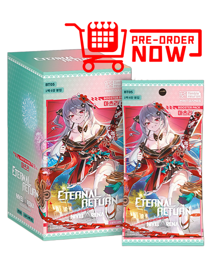 BT05 Matsuri Eternal Return Nivel Arena Booster Box Korean Edition PRE-ORDER