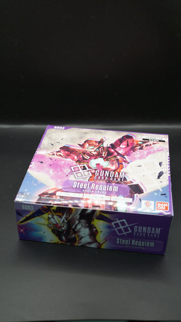 Gundam Card Game GD03 Steel Requiem Booster Box (Japanese Ver.)