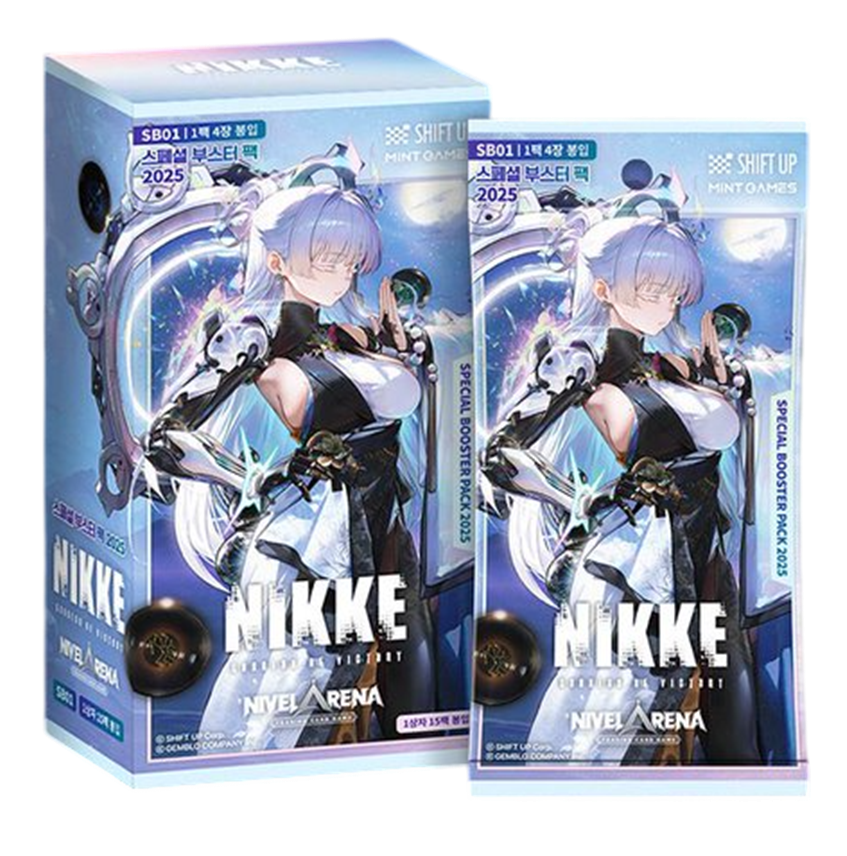 SB01 Special Booster Box NIKKE Nivel Arena 2025 Korean Edition