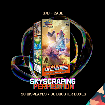 s7D skyscraping Perfection 1 case 30 booster boxes factory sealed Korean
