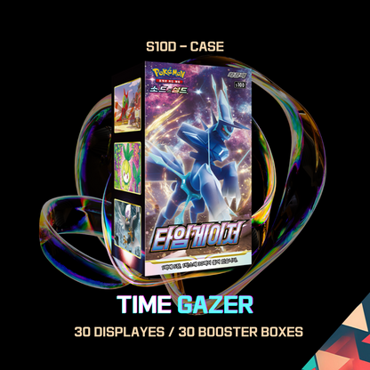 s10D Time Gazer 1 case 30 booster boxes factory sealed Korean