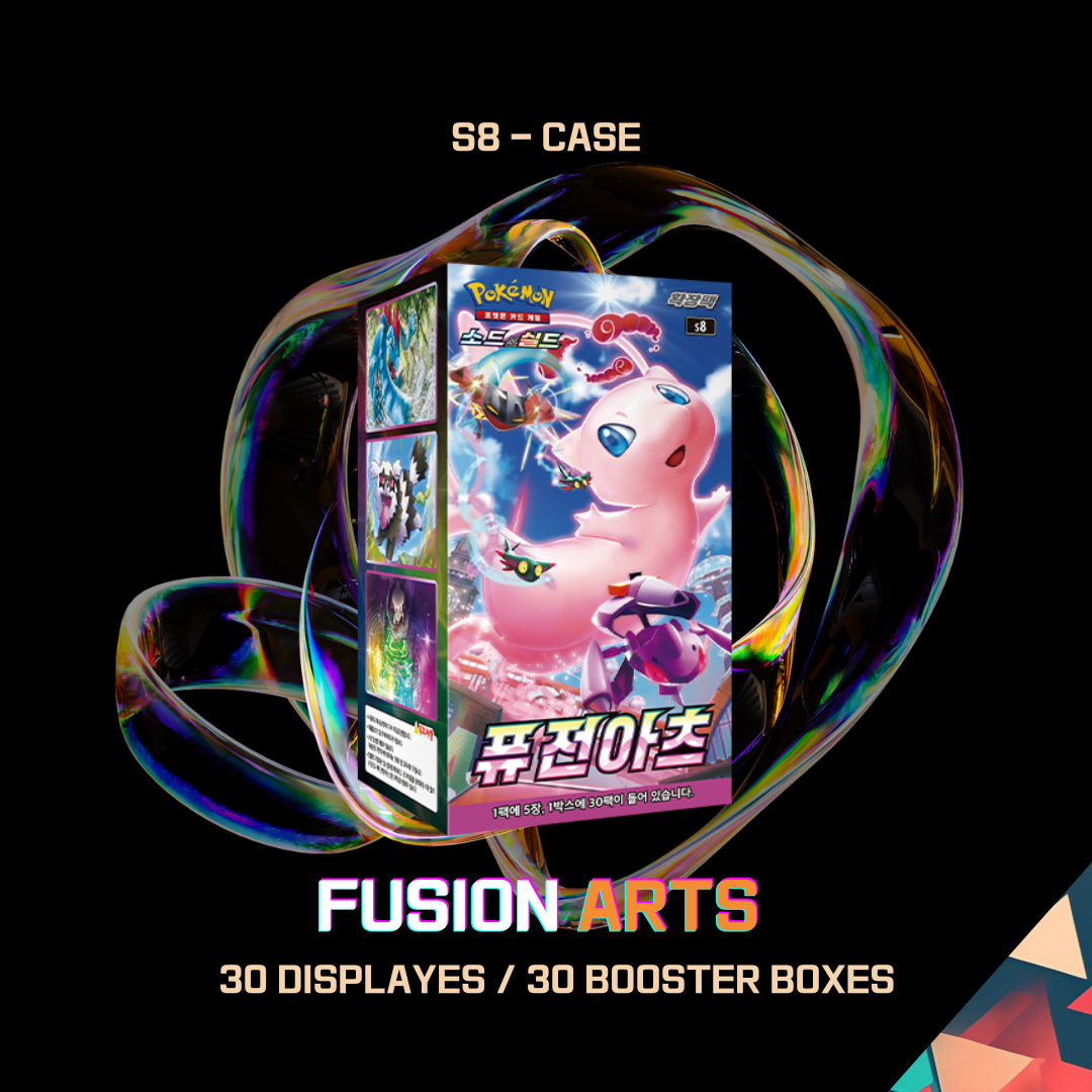 s8 Fusion Arts 1 case 30 booster boxes factory sealed Korean
