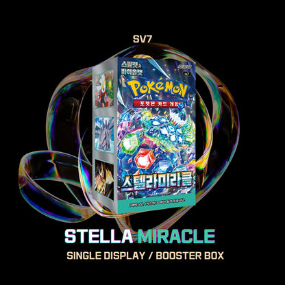 sv7 Stella Mircale Booster Box Pokemon Card Game