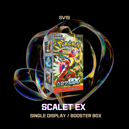 sv1S Scarlet ex Booster Box Factory Sealed