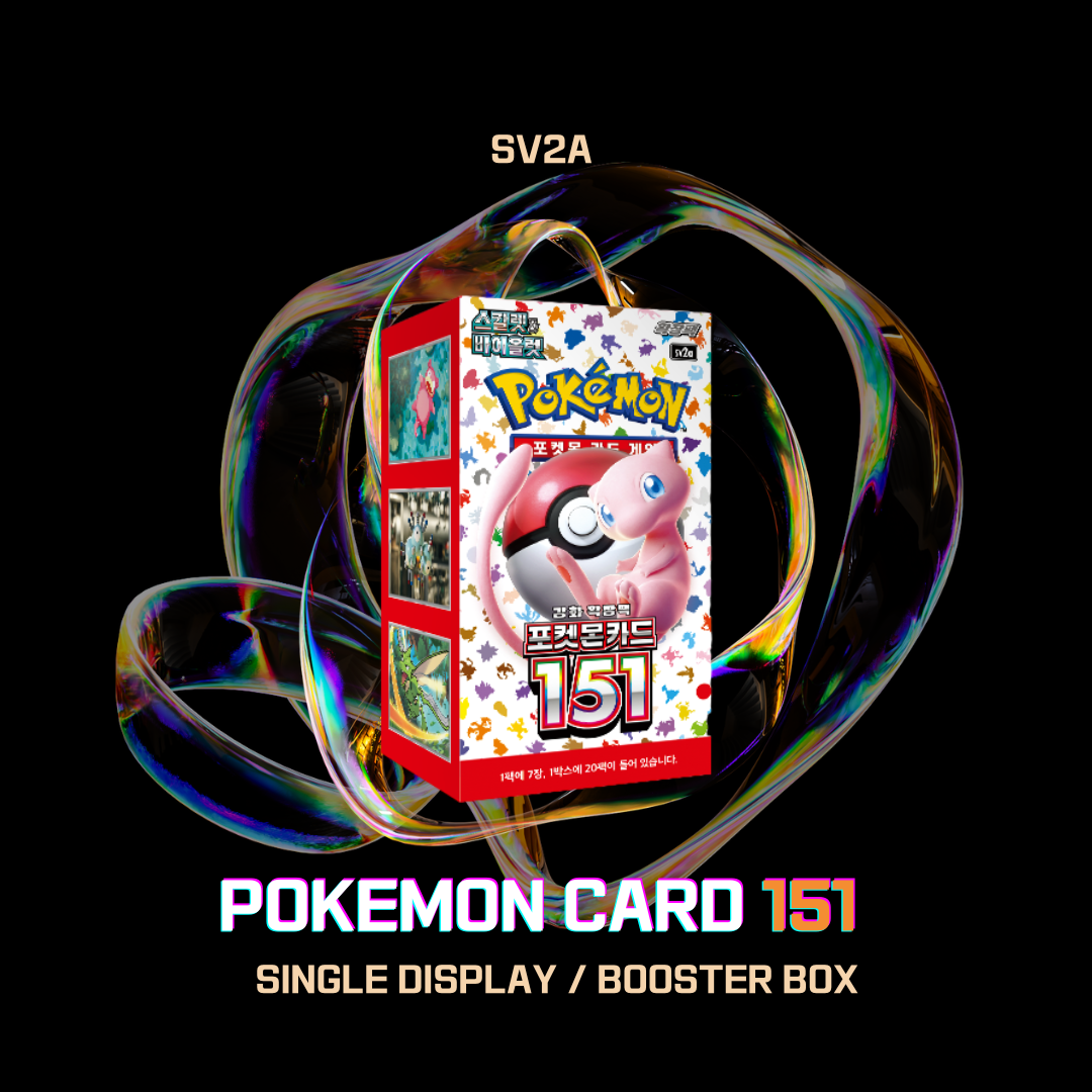 sv2a Pokemon 151 Booster Box Factory Sealed Korean