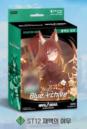 [Pre-Order] Blue Archive Nivel Arena ST12 Fox of Calamity Starter Deck (Korean Ver.)